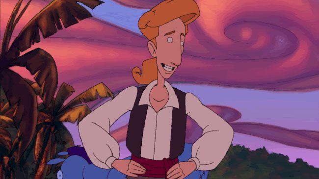 ������� �������� � Monkey Island